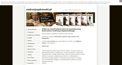 Desktop Screenshot of andrzejsapkowski.pl